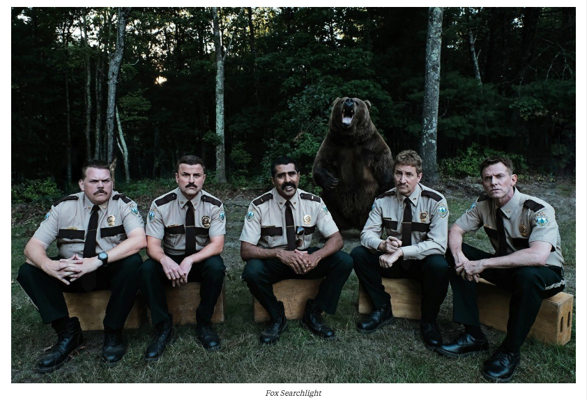 5 men & A bear